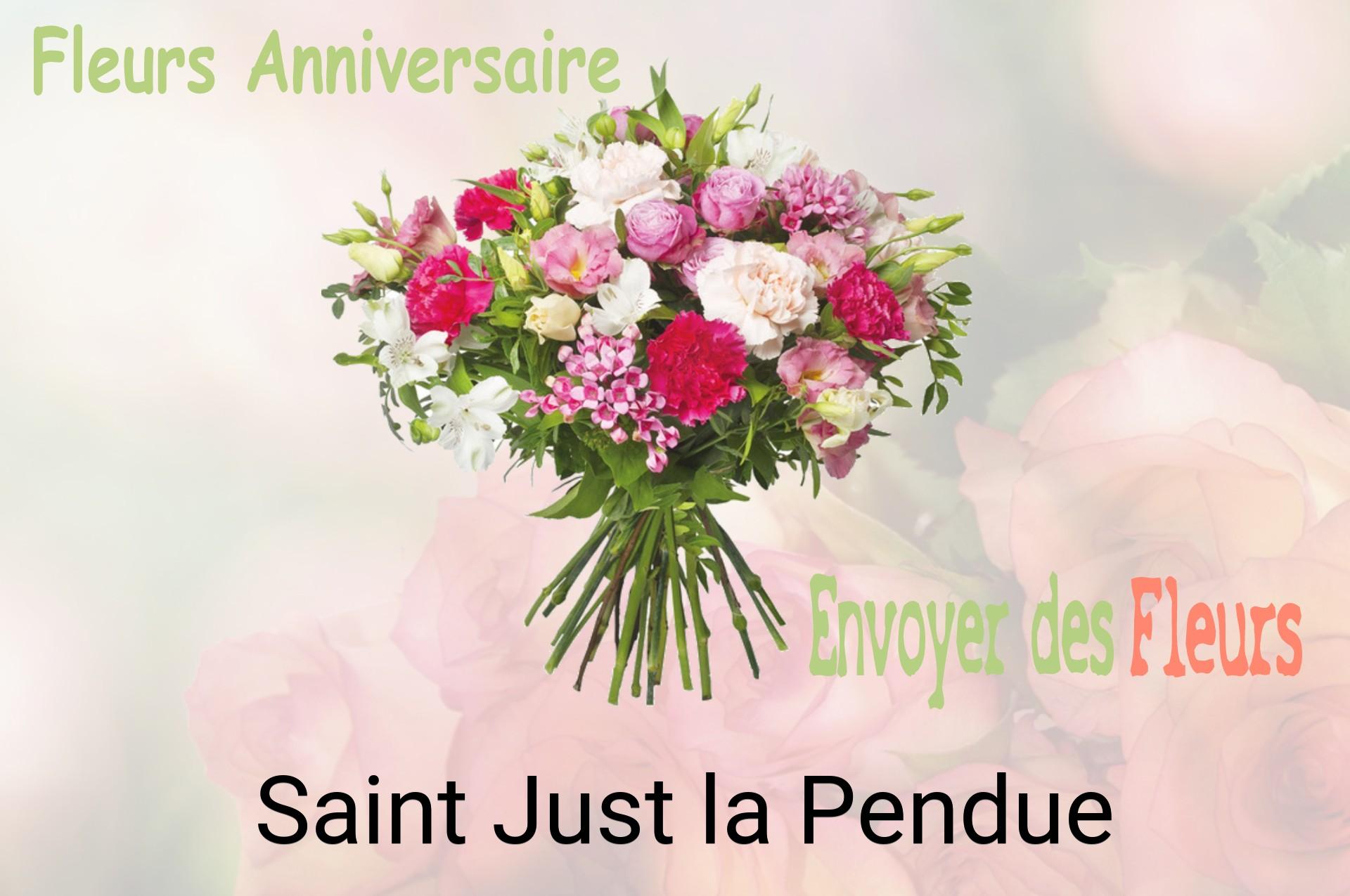 Bouquet de fleurs d’anniversaire livré à Saint-Just-la-Pendue