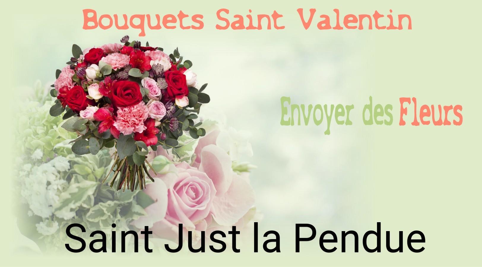 Roses de Saint-Valentin livrées à Saint-Just-la-Pendue